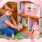Mini Bunk Bed Set with Dresses and Accessories
