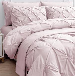 Lane Linen Twin Comforter Set - 5 Piece Soft Bedding