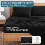 Ultra Soft Twin Bed Sheet Set – Black