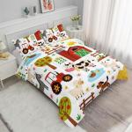 Farm Theme Kids Comforter Set with Pillowcases