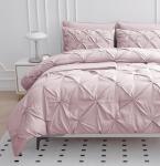 Lane Linen Twin Comforter Set - 5 Piece Soft Bedding