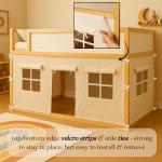 Adjustable Bunk Bed Curtains for Kids' Forts