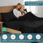 Ultra Soft Twin Bed Sheet Set – Black
