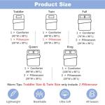 Erosebridal Camping Themed Twin Comforter Set