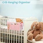 Pink Bedside Caddy Organizer for Bunk Beds