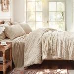 Beige Boho Bed in a Bag Set, 7 Pieces