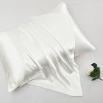 Vonty Cooling Satin Queen Sheet Set - Ivory