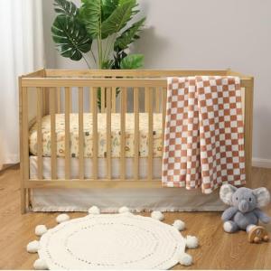 Peanutshell 3-Piece Crib Bedding Set for Kids