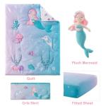 Cute 4-Piece Nursery Bedding Set for Infants