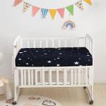 Rocket Astronaut Moon Crib Bedding Set, 3-Piece