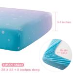 Cute 4-Piece Nursery Bedding Set for Infants