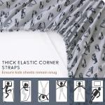 Boys Twin Bed Sheet Set with Vehicle Print