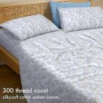 Soft Cotton Queen Bed Set with Deep Pockets