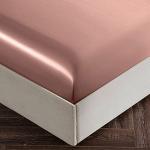 Satin Twin Fitted Sheet Set with Pillowcases
