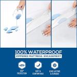 Waterproof King Size Mattress Protector with Zipper