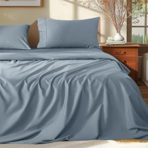 Egyptian Cotton Queen Sheet Set - 4 Piece