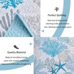 Coastal King Quilt Set - Reversible Nautical Bedding