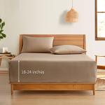 Extra Deep Pocket King Fitted Sheet - Taupe