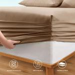Extra Deep Pocket King Fitted Sheet - Taupe