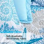 Coastal King Quilt Set - Reversible Nautical Bedding