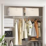 Canvas Cotton Comforter Storage Bags - 4 Pack