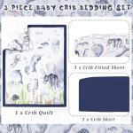 Under the Sea Crib Bedding Set for Babies