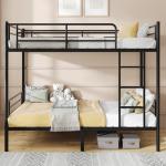 Sturdy Twin Over Twin Bunk Bed for Kids