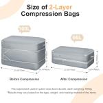 Large Capacity Comforter Storage Bags - 4-Pack