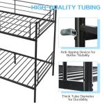 Sturdy Twin Over Twin Bunk Bed for Kids