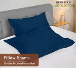 Navy 2-Pack Standard Microfiber Pillow Shams