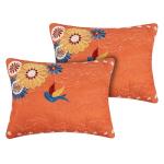 Topanga Orange Standard Pillow Sham by Barefoot Bungalow
