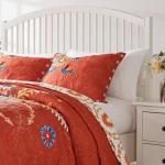 Topanga Orange Standard Pillow Sham by Barefoot Bungalow