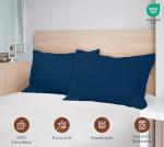 Navy 2-Pack Standard Microfiber Pillow Shams