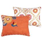 Topanga Orange Standard Pillow Sham by Barefoot Bungalow