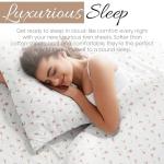 Soft Floral Pink Twin Microfiber Sheet Set