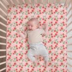 Peanutshell Strawberry Sweet Baby Crib Bedding Set