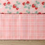 Peanutshell Strawberry Sweet Baby Crib Bedding Set