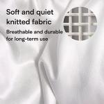 Niagara Waterproof Mattress Protector Queen 60x80 Cover Deep Pocket Breathable Noiseless 8-20Inches Bed Smooth Jersey Mattress Pad Cover Fully Ultra Thin Polyester