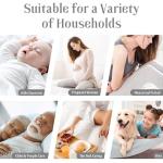 BEDLORE 2 Pack Waterproof Mattress Protector, Twin XL Size Mattress Pad with Deep Pocket 6"-15" Depth, Soft Breathable Bed Mattress Cover for Bedroom, College Dorm (Gray)