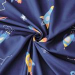 Swiftify Twin Bed Sheets Set for Boys, 3-Piece Bed Sheet Set for Toddler, Soft Brushed Microfiber Bedding, Deep Pocket, Wrinkle & Fade Resistant, Space Rocket