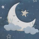 The Peanutshell 3 Piece Celestial Serenity Baby Crib Bedding Set Boy Nursery Decor Boy Crib Comforter Set, Boho Neutral Quilt and Accessories, Gender Neutral