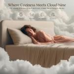 Utopia Bedding Queen Size Sheet Set – 4 Piece Bed Sheets, Soft and Breathable Microfiber, Includes 1 Fitted Sheet, 1 Flat Sheet and 2 Pillowcases – Oeko Tex (Beige)