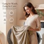 Utopia Bedding Queen Size Sheet Set – 4 Piece Bed Sheets, Soft and Breathable Microfiber, Includes 1 Fitted Sheet, 1 Flat Sheet and 2 Pillowcases – Oeko Tex (Beige)