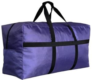 Extra Large Purple Foldable Travel Duffle Bag