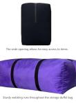 Extra Large Purple Foldable Travel Duffle Bag