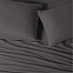 Lacoste Dark Gray Bed Set for King Size
