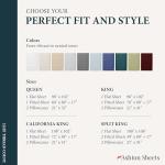 Luxury 1500 Thread Count Egyptian Cotton King Sheets