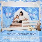 Loft Bed Tent Curtain Set for Twin Bunks