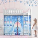 Loft Bed Tent Curtain Set for Twin Bunks