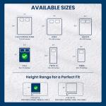 Utopia Bedding Waterproof Mattress Protector Full Size 2-Pack